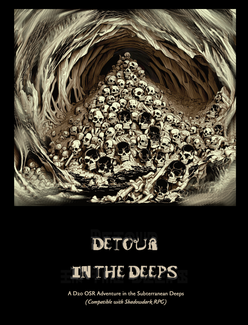 Detour in the Deeps - front cover