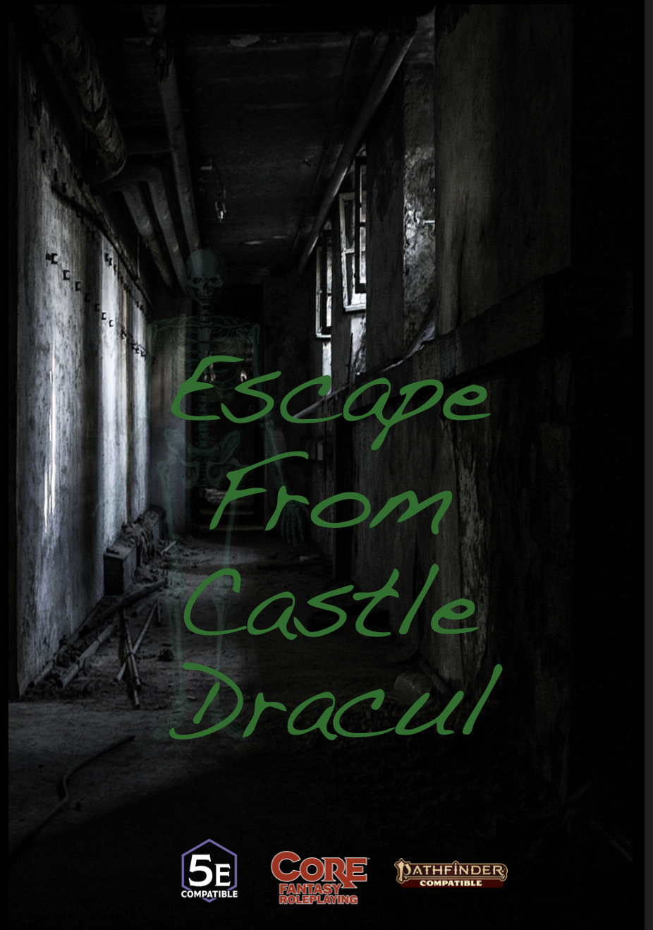 Escape From Castle Dracul - front cover